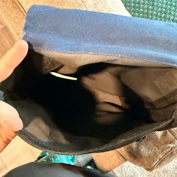 Dickies Black Canvas Crossbody Messenger Bag Adjustable Strap - Picture 6 of 6